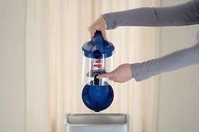 BISSELL Zing Bagless Canister Vacuum, Caribbean Blue. N2