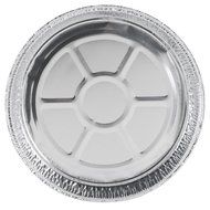 Durable Packaging 1000-30 Disposable Aluminum Round Cake Pan, 9&quot; Round x 1-7/16&quot; Deep (Pack of 500) N4