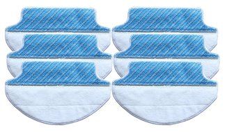 2-pack Wet &amp; Dry Microfiber Mop Pad Mopping Cloth For Ecovacs Deebot DT85 DT83 eDM81 (4 Mop Pads) N4