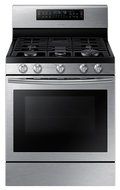 Samsung NX58J7750SS: NX58J7750SS Gas Flex Duo &reg; Range with Griddle and Wok Grate (Stainless Steel)