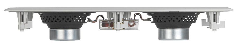 Yamaha In-Wall 150 watts Natural Sound 2-Way Speaker with 1" Titanium Dome Swivel Tweeter &amp; Dual 6-1/2" Kevlar... N4