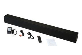 HomeBot Bluetooth 4.1 channel 3D Sound Bar with wireless Subwoofer,Home Theater Speaker System (Black N8