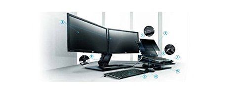 AW664AA#ABA HP Adjustable Dual Display Stand AW664UT#ABA N3