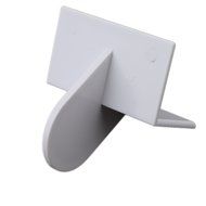 VWH 3pcs White Cake Right Angle Fillet Smooth Fondant Cake Screeding Tools N5