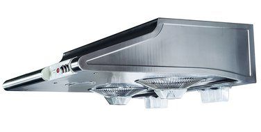 CYBER Classic Designs Seamless Steel Under Cabinet Range Hood 30" Two Speed Turbo Button N7