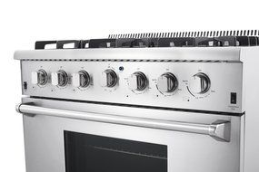 36" THOR KITCHEN 6 BURNER DUAL FUEL RANGE N4