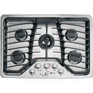 GE PGP959SETSS Profile 30" Stainless Steel Gas Sealed Burner Cooktop