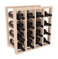 Wine Racks America Ponderosa Pine Lattice Stacking 16 Bottle Cubicle. 13 Stains to Choose From! N10