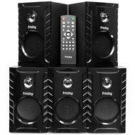 Frisby FS-5000BT 5.1 Surround Sound Home Theater Speakers System with Bluetooth USB/SD/AUX and Remote N4