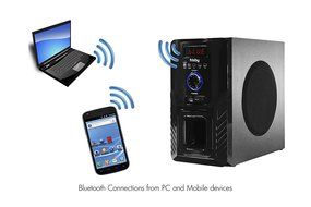 Frisby FS-5000BT 5.1 Surround Sound Home Theater Speakers System with Bluetooth USB/SD/AUX and Remote N5