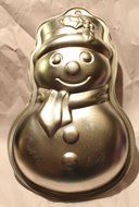 Snowman Shaped Cake Pan N2