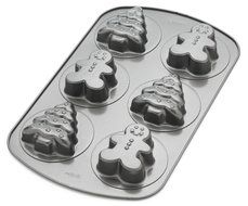 Wilton Gingerbread Boys and Trees Pan N2