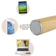 Trista99 Wooden Bluetooth Mini Portable Stereo Rechargeable Speaker, Speaker Sound System, 3D Stereo Music Surround... N4