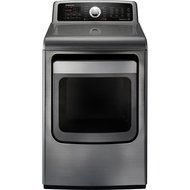 Samsung 7.4 Cu.Ft. King-Size Capacity Stainless Platinum Gas Front Load Dryer - DV484GTHASU/A1
