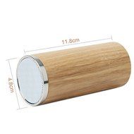 Trista99 Wooden Bluetooth Mini Portable Stereo Rechargeable Speaker, Speaker Sound System, 3D Stereo Music Surround... N6