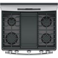 GE JGB860SEJSS 30" Stainless Steel Gas Sealed Burner Double Oven Range - Convection N2