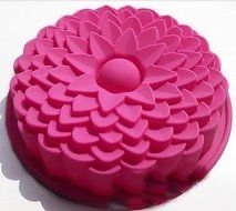 7.8" BIG Silicone Sun Flower Baking Cake Pan Mold Mould Bakeware 199