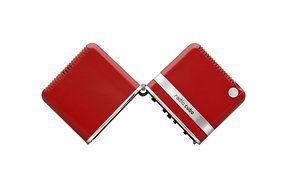 BRIONVEGA - TS522 D+ - Radio r&eacute;veil FM (RDS), DAB+ et Bluetooth - T&eacute;l&eacute;commande - Rouge N4