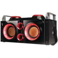 QFX PBX-505200BT RED Rechargeable Bluetooth(R) Party PA Boombox (Red) Consumer Electronics
