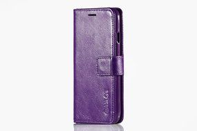 iPhone 7 Case, [4.7 Inch] HLCT PU Leather Case, With Soft TPU Protective Bumper, Built-In Kickstand, Cash And... N23