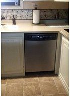 Appliance Dishwasher Panel: Not a Magnet! Stainless Steel Nickle Finish 26" x 36" N2