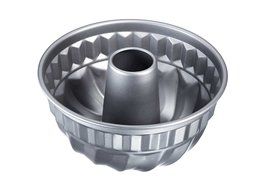 Westmark 32802270 Nonstick Fluted Tube Cake Pan, 9", Gray