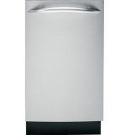 GE Profile 18" Stainless Steel Built-In Dishwasher