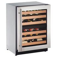 U-Line (U-2224ZWCS-00A) - 43-Bottle Wine Captain - Right Hinge