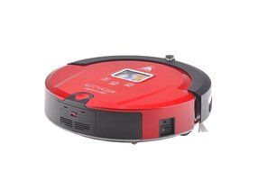 Amtidy A320 New Automatic Robot Vacuum Cleaner with 4-in-1 Multifunctio-Red