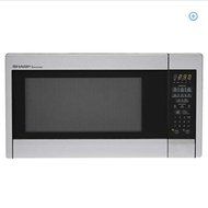 Sharp Carousel 1-1/3-cu. ft. 1000W Countertop Microwave Oven, Stainless