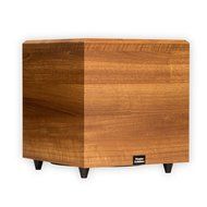 Theater Solutions SUB12DM Down Firing Powered Subwoofer (Mahogany)