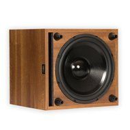 Theater Solutions SUB12DM Down Firing Powered Subwoofer (Mahogany) N2