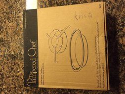 The Pampered Chef Nonstick Cake Pan Set with Bonus Checkerboard Insert
