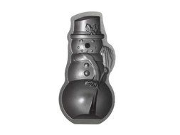 Nordic Ware Cast Snowman Set - Silver (5 Cup)
