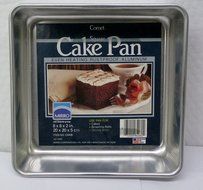 8 x 8 x 2 inch Square Mirro/Comet Cake Pan N4