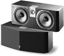 Chorus CC700 V2 Dual 6-1/2" Drivers Center Speaker Black Ash