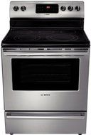 Bosch HES5053U500 30" Stainless Steel Electric Smoothtop Range - Convection