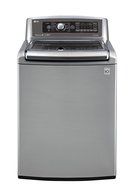 LG H/E Ultra large Capacity Top Load Laundry System with Turbo Wash Technology (WT5680HVA_DLEX5680V) ELECTRIC... N2