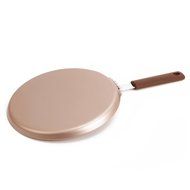 MyLifeUNIT Cabon Steel Crepe Pan, Non Stick Round Griddle, 10-Inch N4