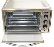 New Oster TSSTTVRB05-NP 6-slice Brushed Stainless Steel Convection Toaster Oven