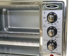 New Oster TSSTTVRB05-NP 6-slice Brushed Stainless Steel Convection Toaster Oven N2