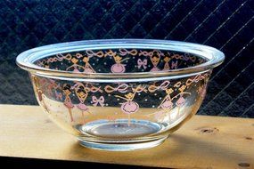 Shinzi Katoh Rg-21351 Ballet Mixing Bowl Clear Glass Large Size