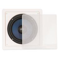 Blue Octave RW8 In Wall 8" Passive Subwoofer Speaker Home Theater Sub and Amplifier