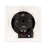 Blue Octave RW8 In Wall 8" Passive Subwoofer Speaker Home Theater Sub and Amplifier N2
