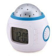 New Starry Sky Music Projector Electronic Calendar Colourful Creative Multi-function LED Clock Hot N2