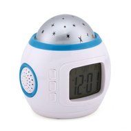 New Starry Sky Music Projector Electronic Calendar Colourful Creative Multi-function LED Clock Hot N3
