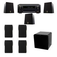M&amp;K Sound S150II Loudspeaker 7.1 HRS12 Denon AVR-X5200W