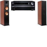 Klipsch RP-280F Tower Speakers CH - Onkyo TX - NR838
