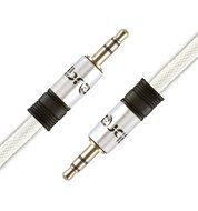 IBRA 3 Feet 3.5mm Auxiliary Audio Jack Cable AUX Cable - Gun N19