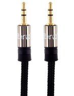 IBRA 3 Feet 3.5mm Auxiliary Audio Jack Cable AUX Cable - Gun N25
